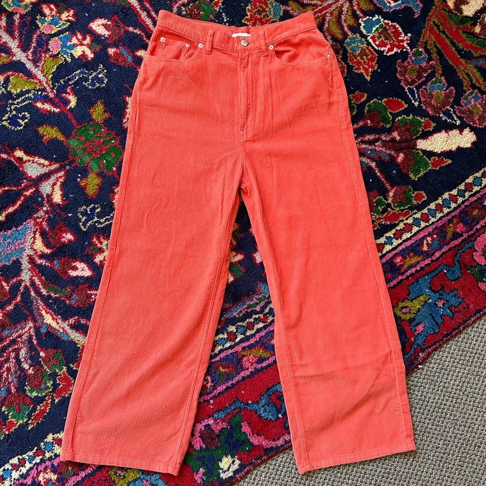Urban Outfitters BDG Corduroy High & Wide Wide Leg Pants Size 30